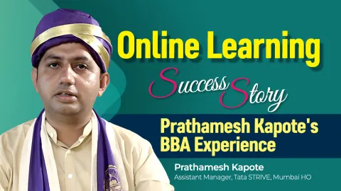 Prathamesh Kapote, Online BBA