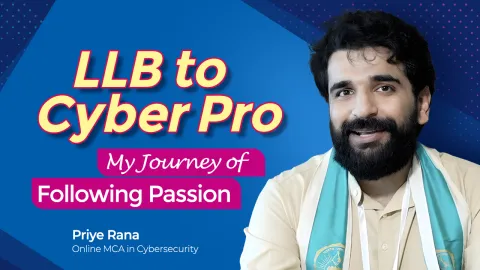 Priye Rana, MCA Cybersecurity